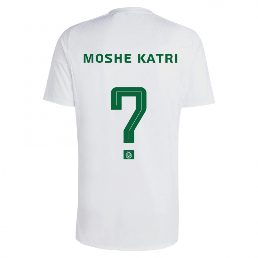 Homem Camisola Roy Moshe Katri #0 Azul Esverdeado Alternativa 2023/24 Camisa Brasil