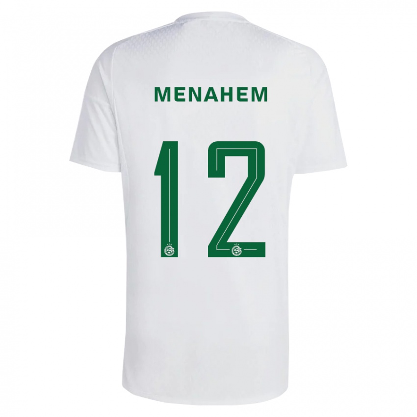 Homem Camisola Sun Menahem #12 Azul Esverdeado Alternativa 2023/24 Camisa Brasil