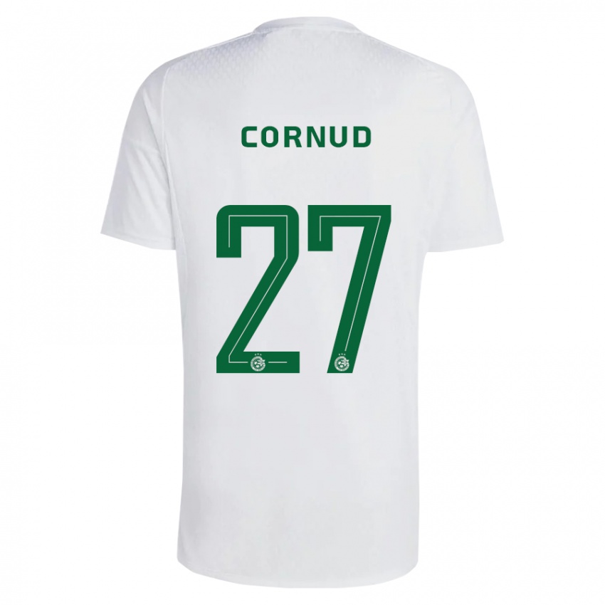 Homem Camisola Pierre Cornud #27 Azul Esverdeado Alternativa 2023/24 Camisa Brasil