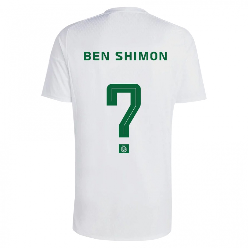Homem Camisola Elad Ben Shimon #0 Azul Esverdeado Alternativa 2023/24 Camisa Brasil