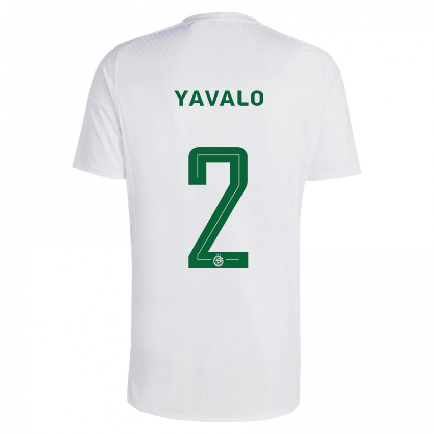 Homem Camisola Gatachao Yavalo #2 Azul Esverdeado Alternativa 2023/24 Camisa Brasil