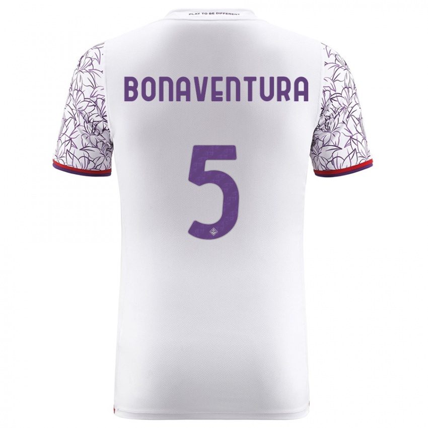 Homem Camisola Giacomo Bonaventura #5 Branco Alternativa 2023/24 Camisa Brasil