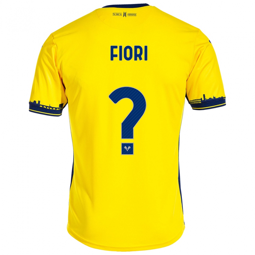 Homem Camisola Nicolas Fiori #0 Amarelo Alternativa 2023/24 Camisa Brasil