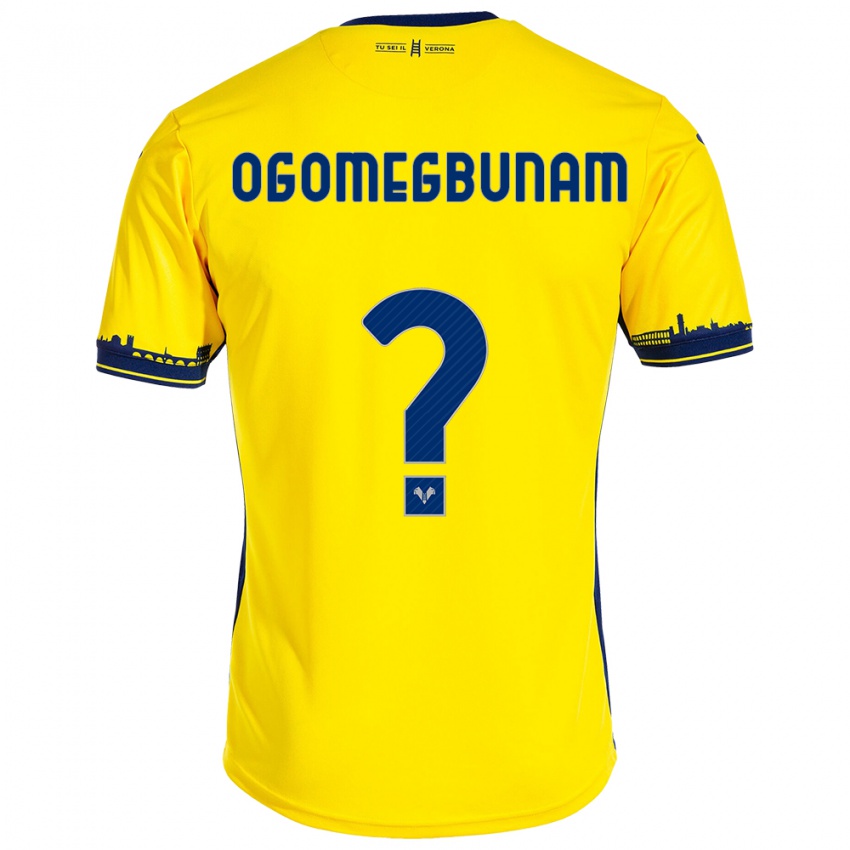 Homem Camisola Izu Ogomegbunam #0 Amarelo Alternativa 2023/24 Camisa Brasil