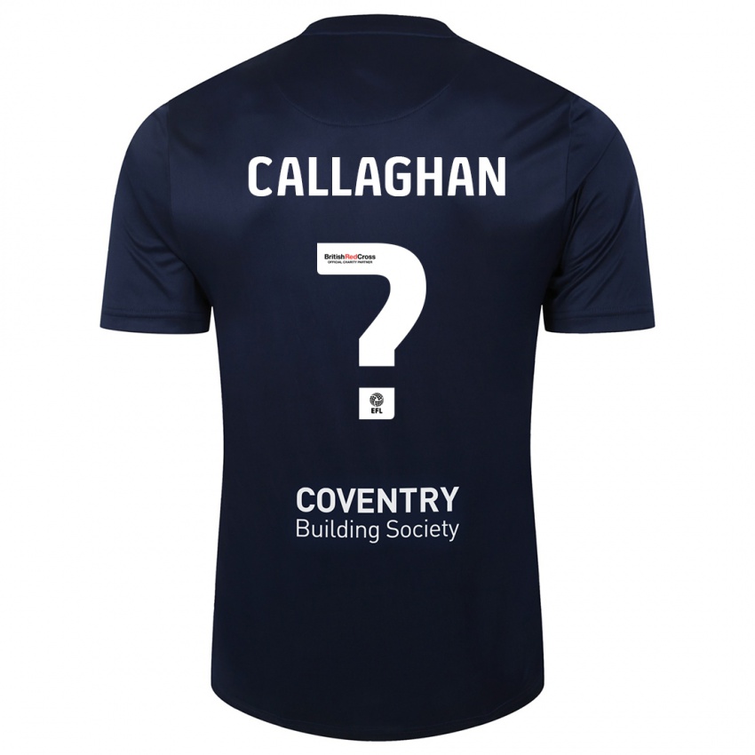 Homem Camisola Charlie Callaghan #0 Marinha Vermelha Alternativa 2023/24 Camisa Brasil