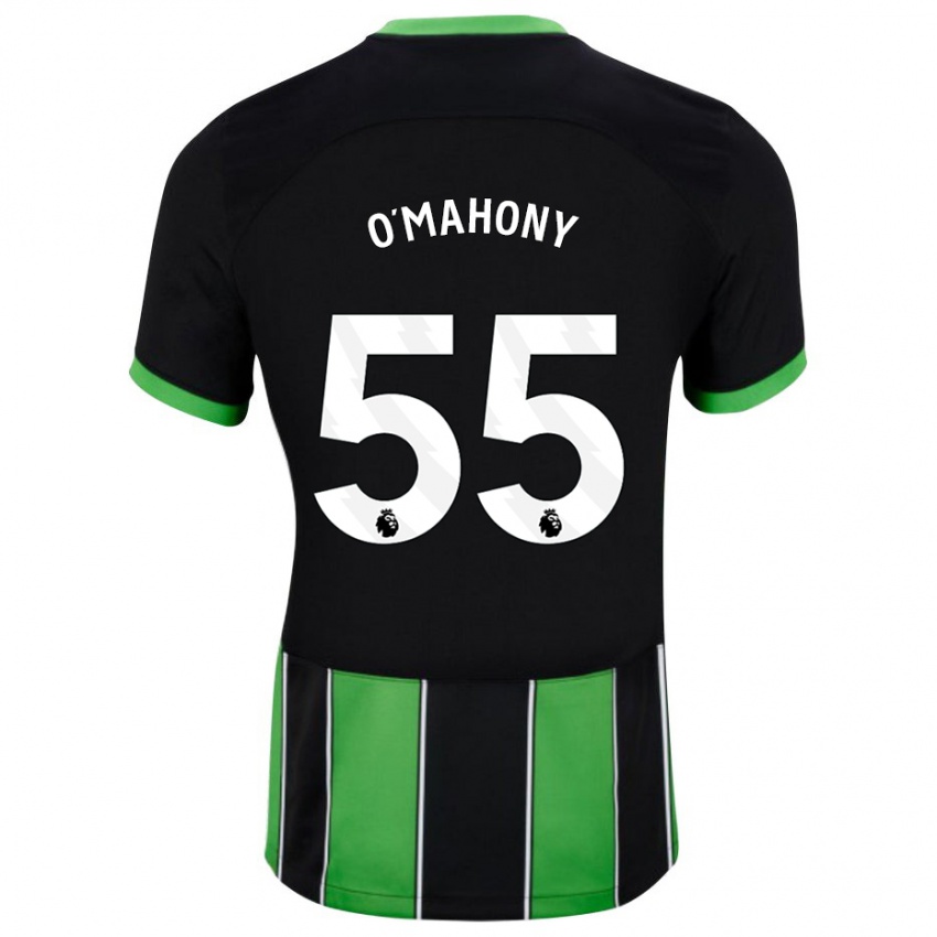 Homem Camisola Mark O'mahony #55 Preto Verde Alternativa 2023/24 Camisa Brasil