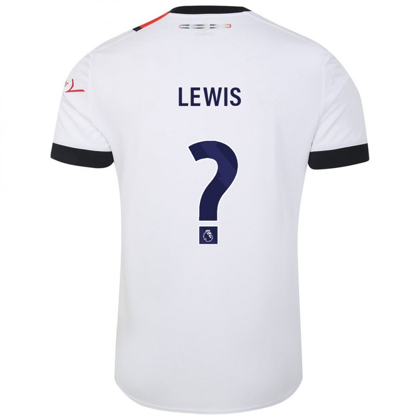 Homem Camisola Millar Matthews-Lewis #0 Branco Alternativa 2023/24 Camisa Brasil