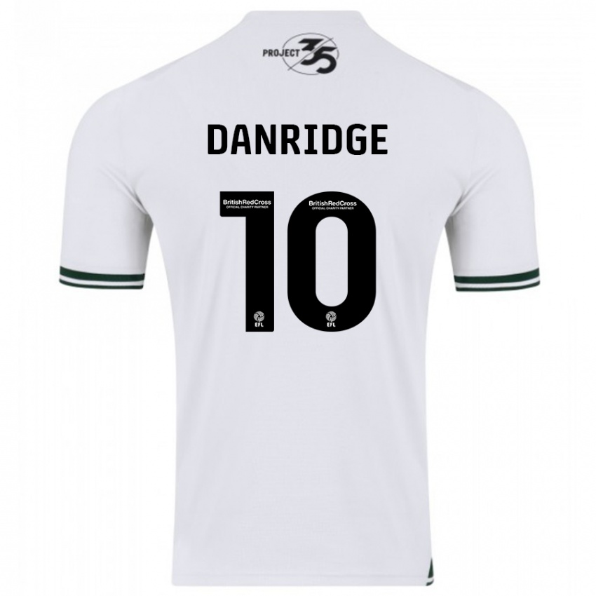 Homem Camisola Rebecca Danridge #10 Branco Alternativa 2023/24 Camisa Brasil