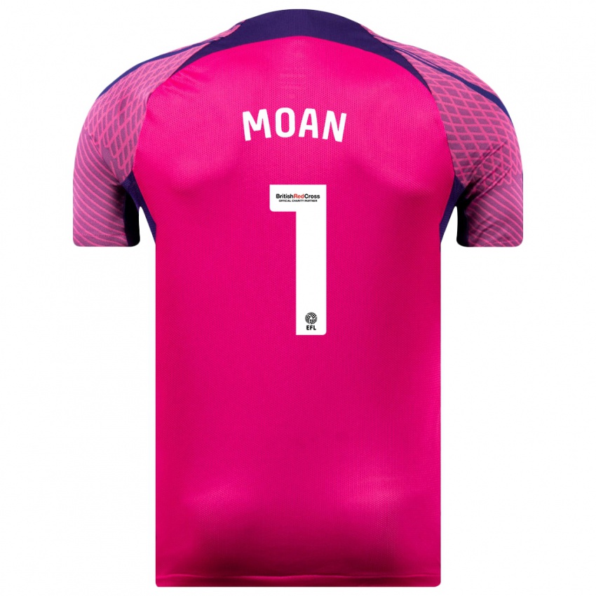 Homem Camisola Claudia Moan #1 Roxo Alternativa 2023/24 Camisa Brasil