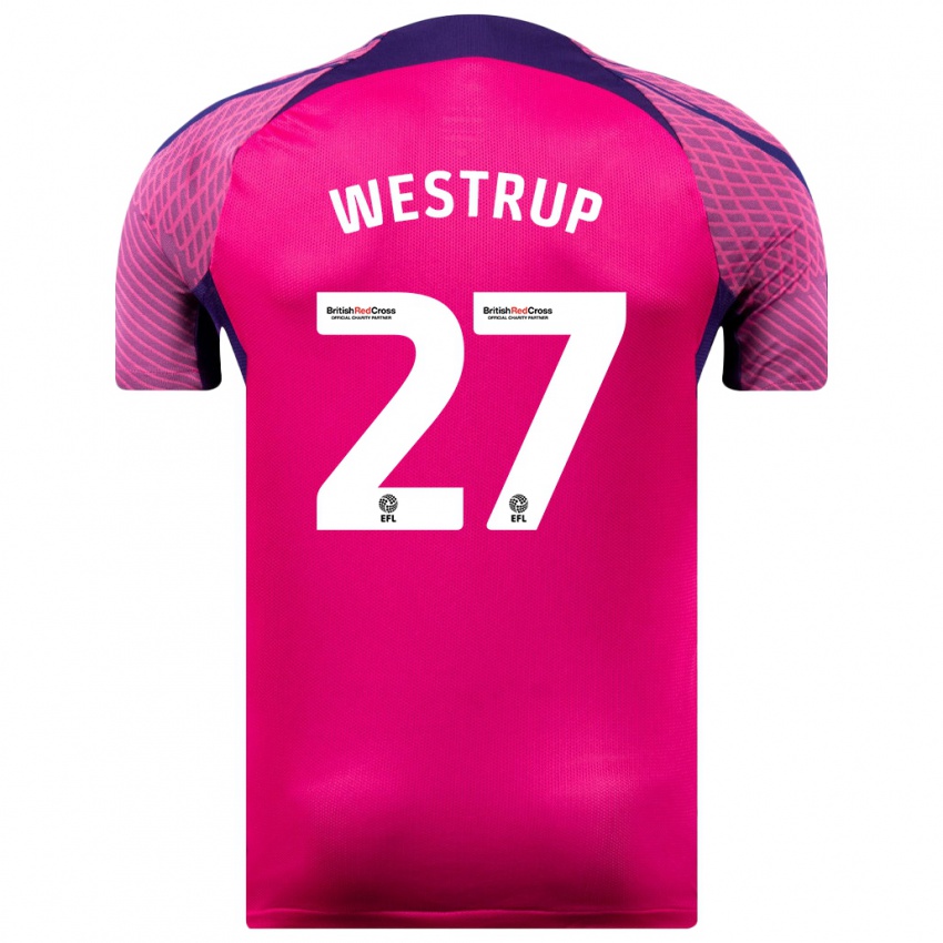 Homem Camisola Brianna Westrup #27 Roxo Alternativa 2023/24 Camisa Brasil
