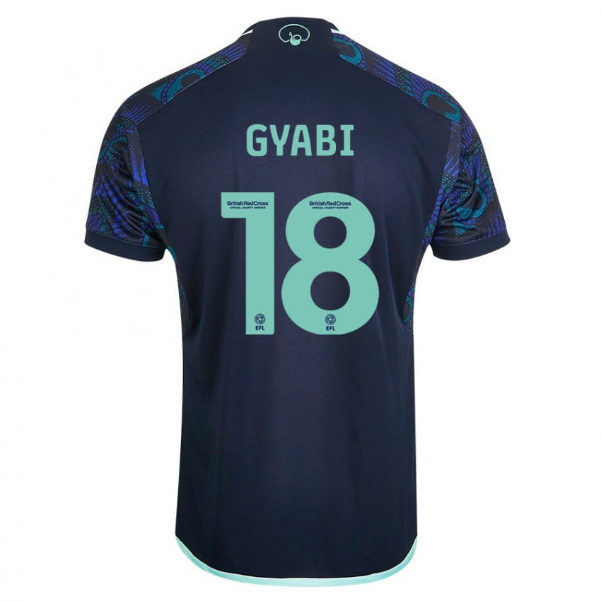 Homem Camisola Darko Gyabi #18 Azul Alternativa 2023/24 Camisa Brasil