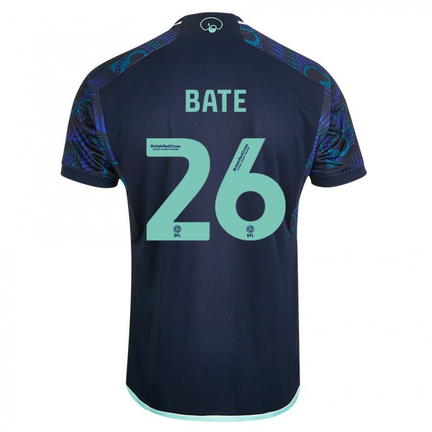 Homem Camisola Lewis Bate #26 Azul Alternativa 2023/24 Camisa Brasil