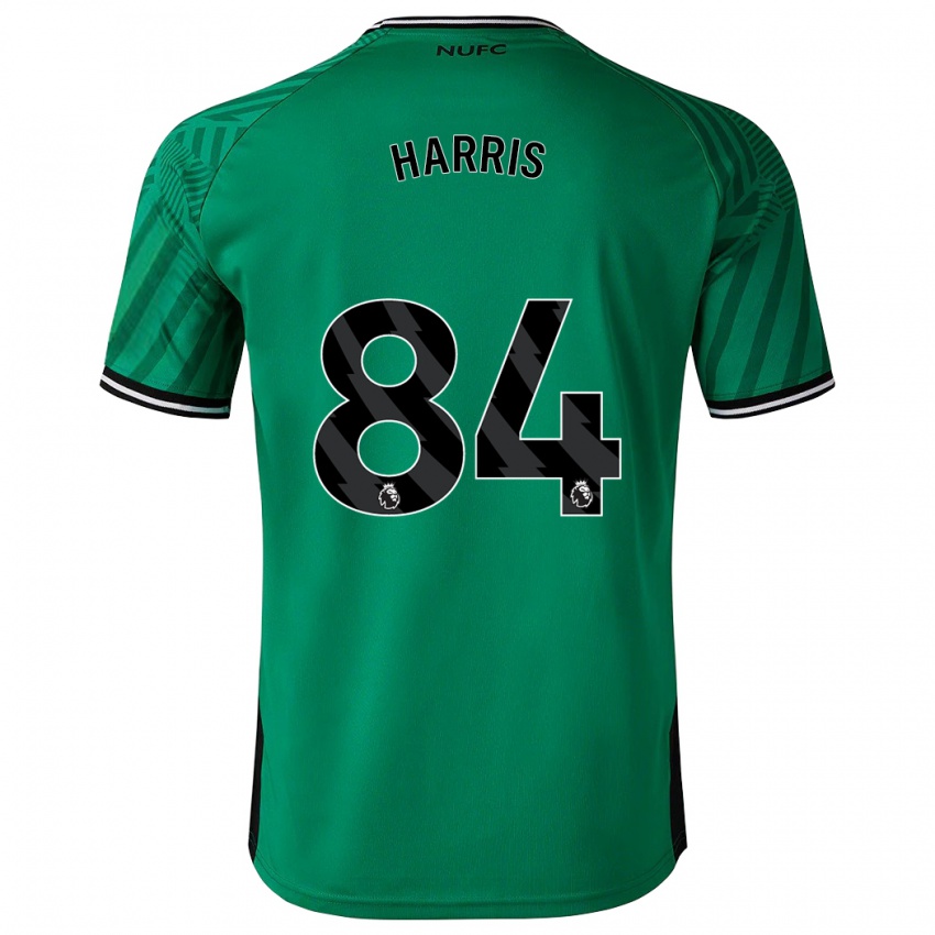 Homem Camisola Aidan Harris #84 Verde Alternativa 2023/24 Camisa Brasil