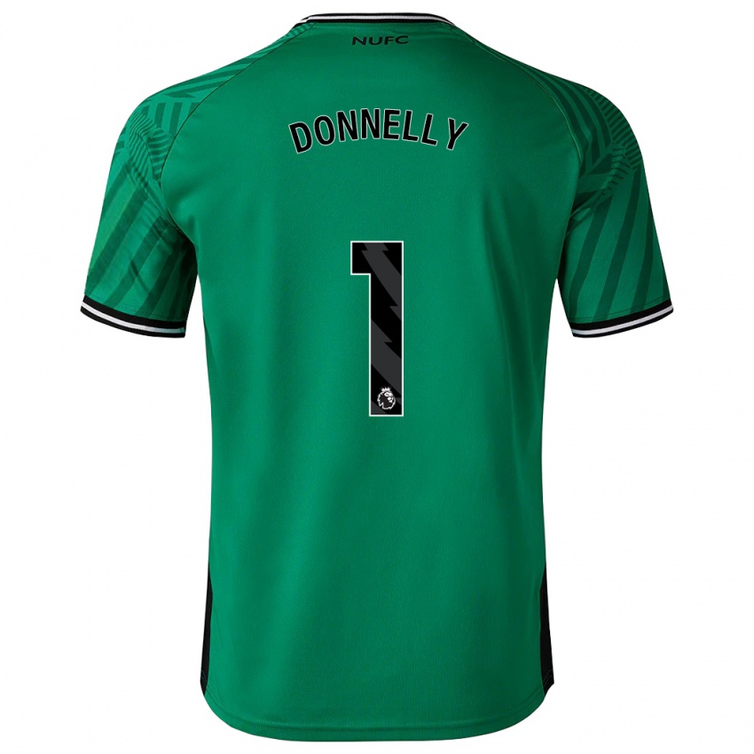 Homem Camisola Grace Donnelly #1 Verde Alternativa 2023/24 Camisa Brasil