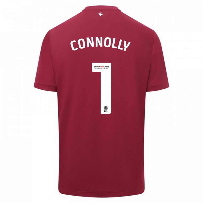 Homem Camisola Daisy Connolly #1 Vermelho Alternativa 2023/24 Camisa Brasil