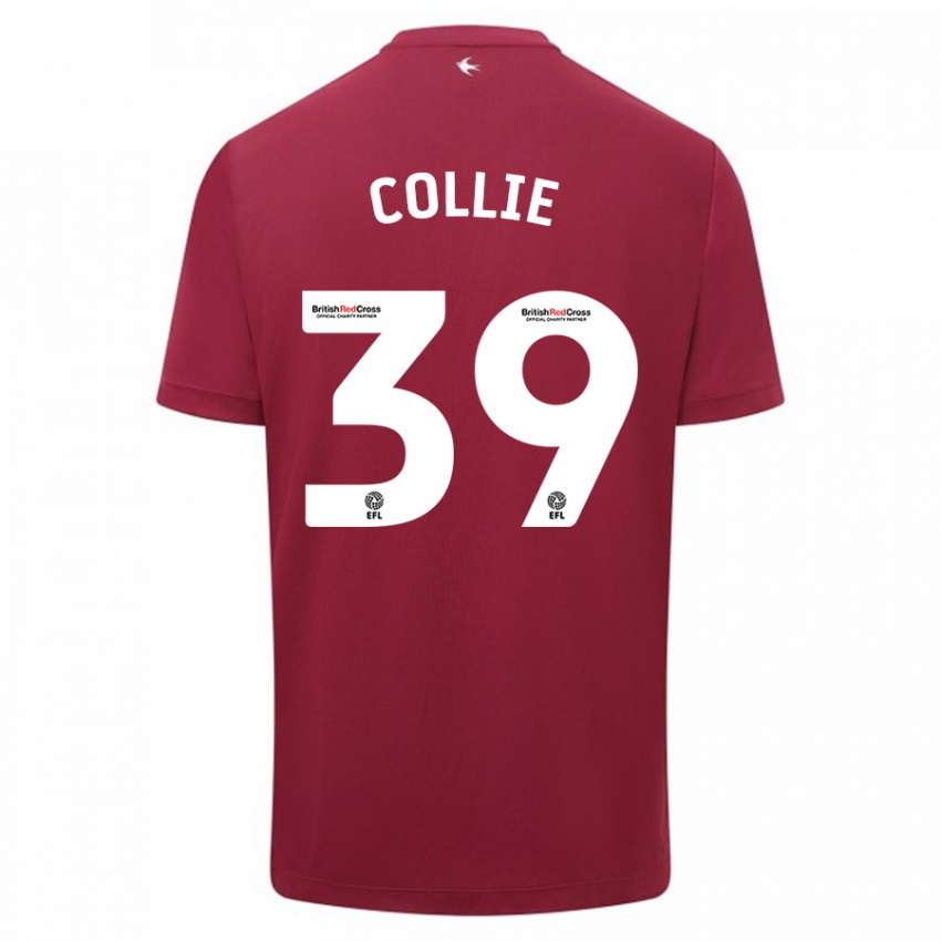 Homem Camisola Eliza Collie #39 Vermelho Alternativa 2023/24 Camisa Brasil