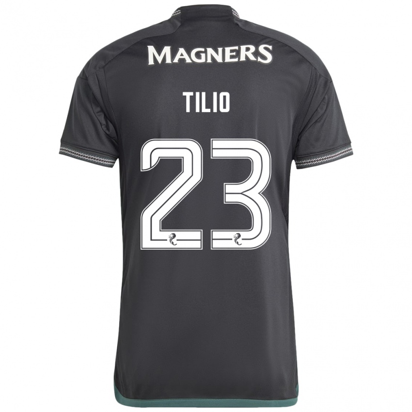 Homem Camisola Marco Tilio #23 Preto Alternativa 2023/24 Camisa Brasil