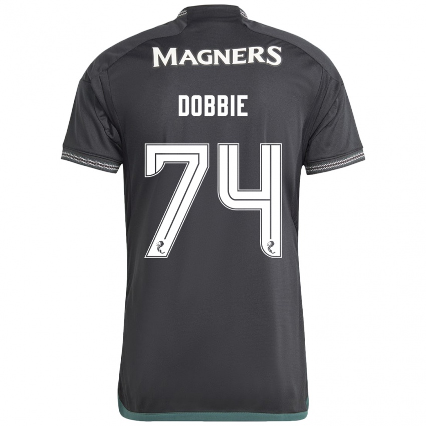 Homem Camisola Lewis Dobbie #74 Preto Alternativa 2023/24 Camisa Brasil