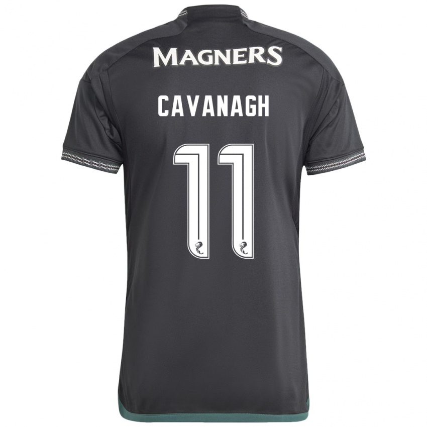 Homem Camisola Colette Cavanagh #11 Preto Alternativa 2023/24 Camisa Brasil