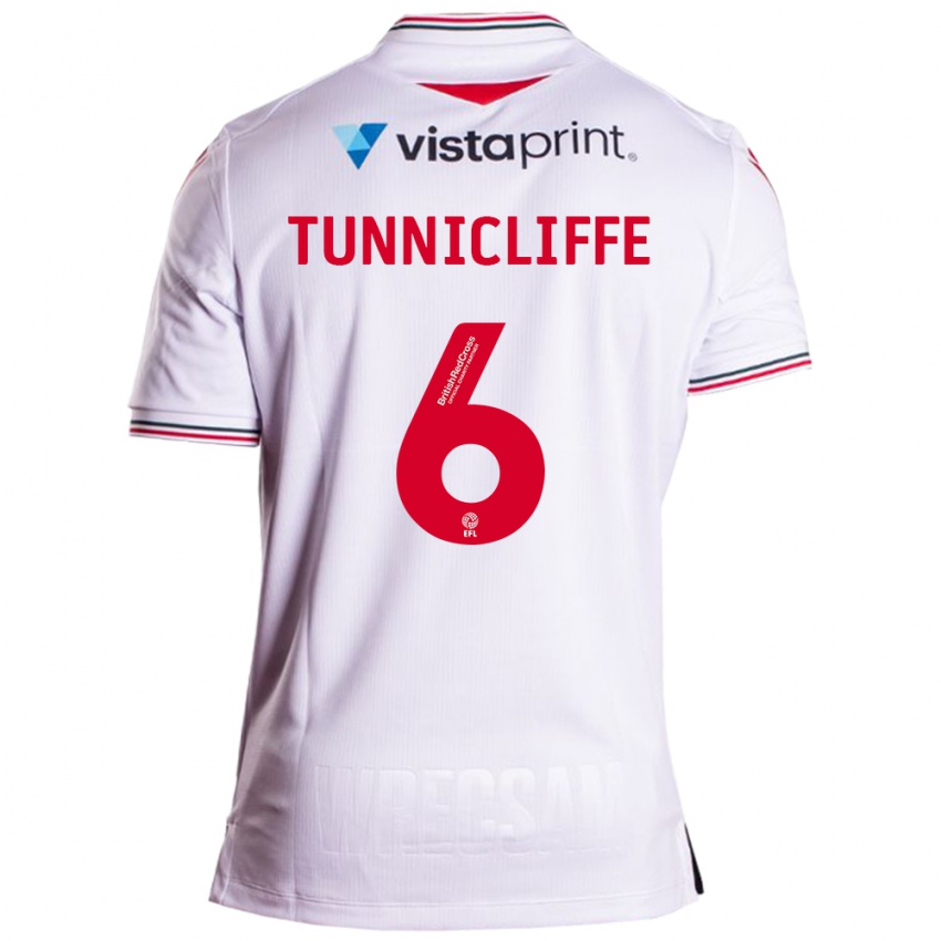 Homem Camisola Jordan Tunnicliffe #6 Branco Alternativa 2023/24 Camisa Brasil