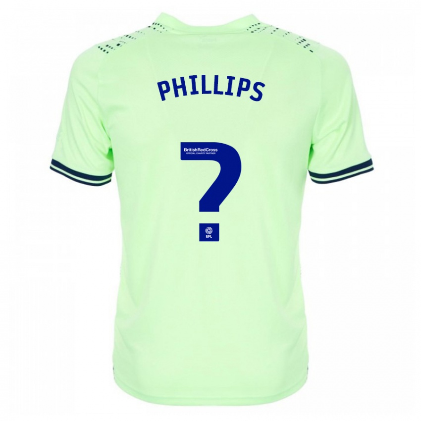 Homem Camisola Narel Phillips #0 Marinha Alternativa 2023/24 Camisa Brasil