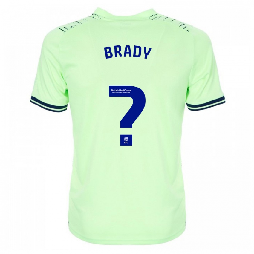 Homem Camisola Louis Brady #0 Marinha Alternativa 2023/24 Camisa Brasil