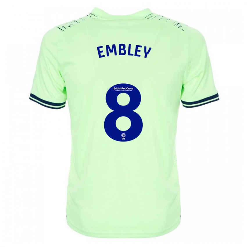 Homem Camisola Rosie Embley #8 Marinha Alternativa 2023/24 Camisa Brasil