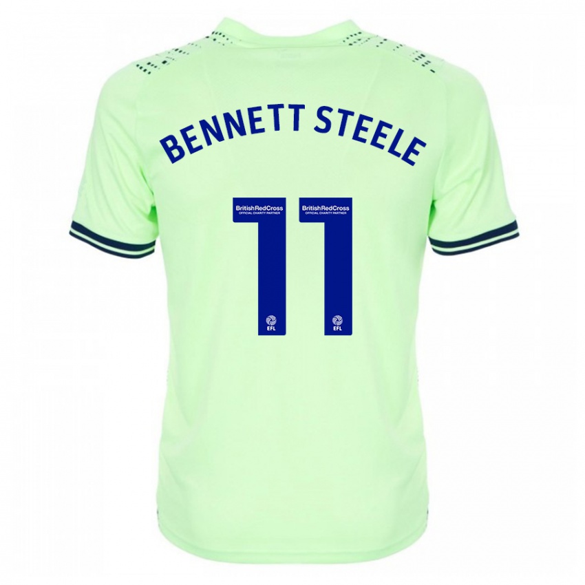 Homem Camisola Lizzie Bennett-Steele #11 Marinha Alternativa 2023/24 Camisa Brasil