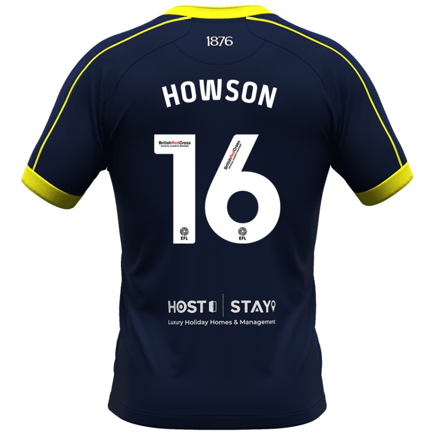 Homem Camisola Jonathan Howson #16 Marinha Alternativa 2023/24 Camisa Brasil