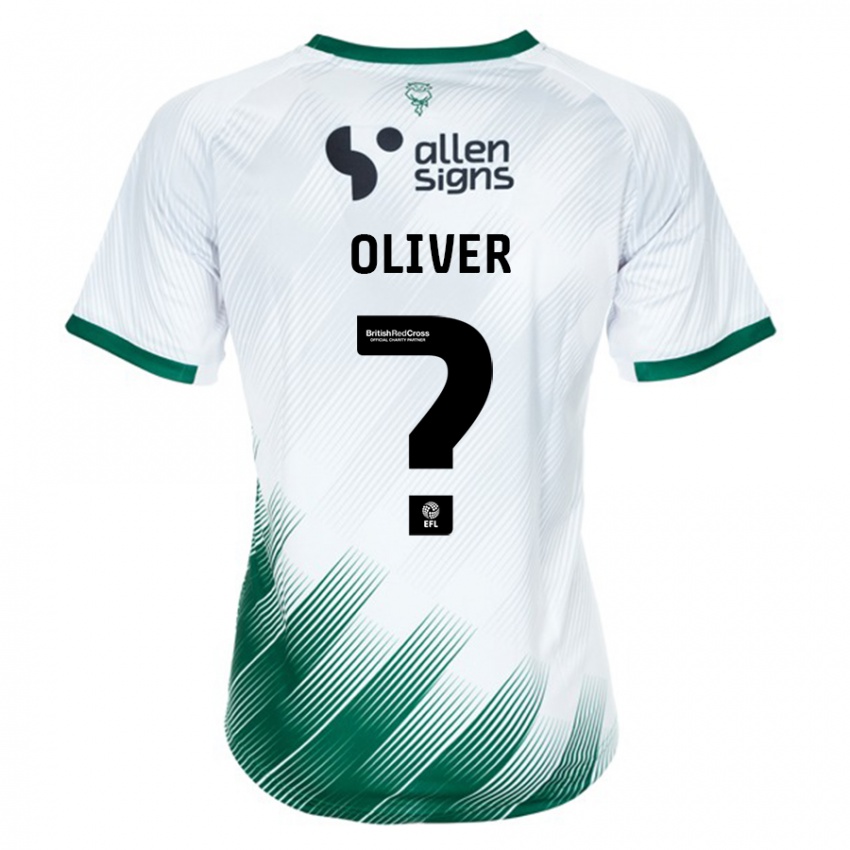 Homem Camisola Denny Oliver #0 Branco Alternativa 2023/24 Camisa Brasil