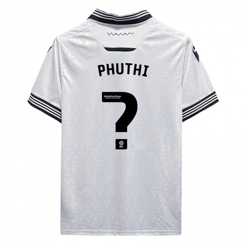 Homem Camisola Joey Phuthi #0 Branco Alternativa 2023/24 Camisa Brasil