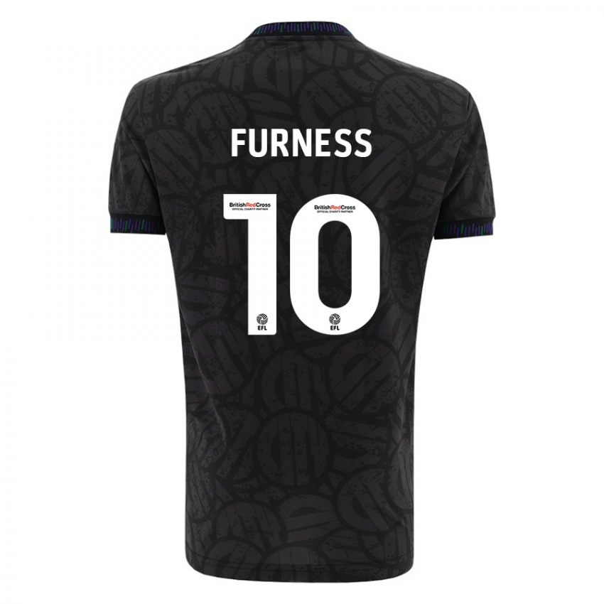 Homem Camisola Rachel Furness #10 Preto Alternativa 2023/24 Camisa Brasil