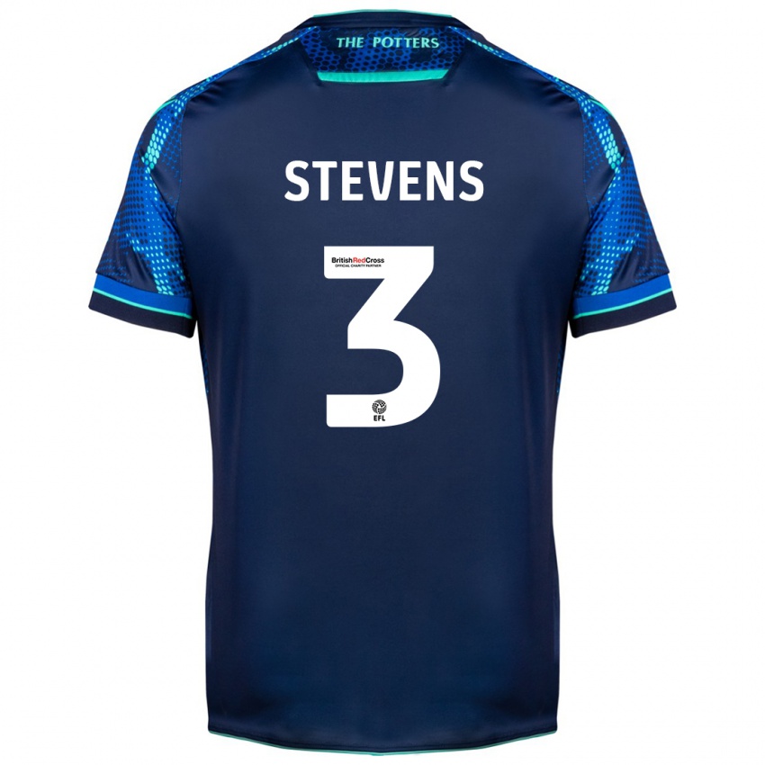 Homem Camisola Enda Stevens #3 Marinha Alternativa 2023/24 Camisa Brasil