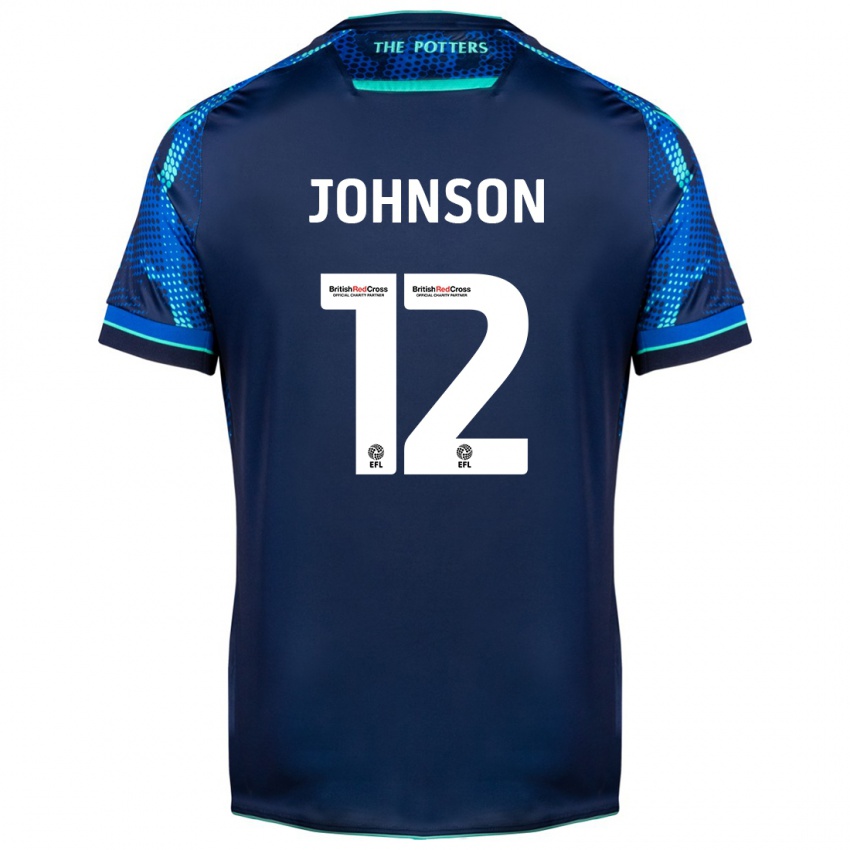 Homem Camisola Daniel Johnson #12 Marinha Alternativa 2023/24 Camisa Brasil