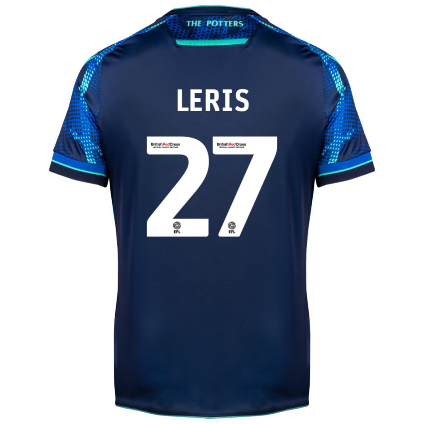 Homem Camisola Mehdi Léris #27 Marinha Alternativa 2023/24 Camisa Brasil