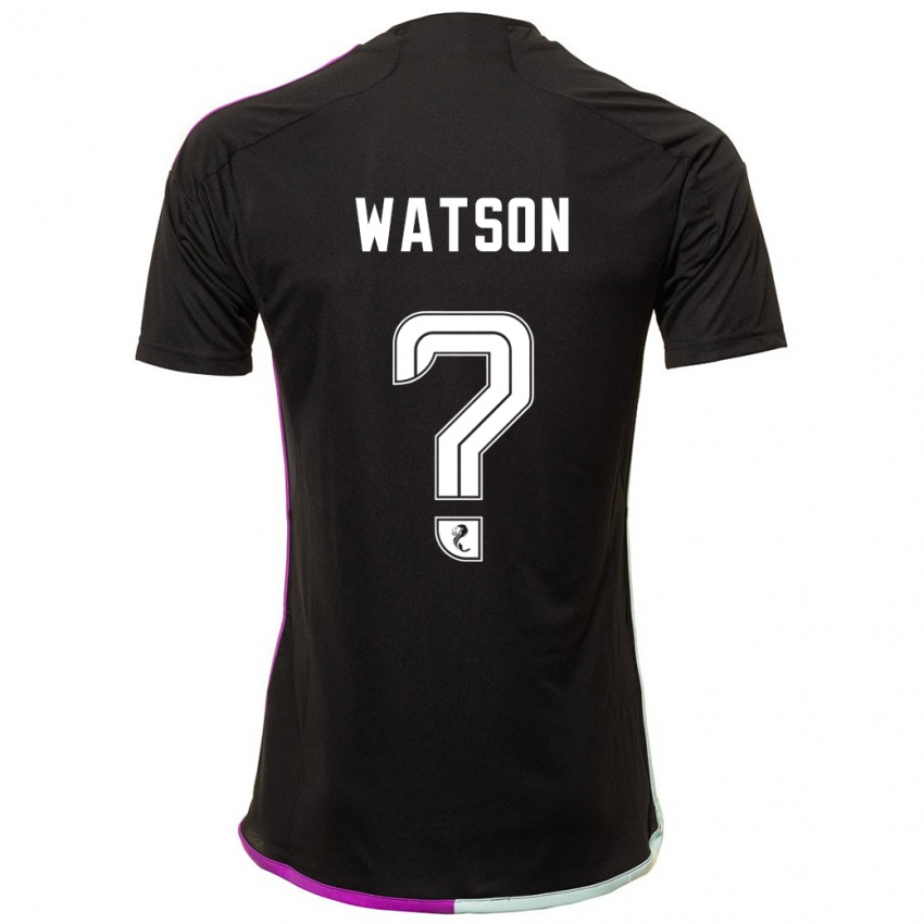 Homem Camisola Kai Watson #0 Preto Alternativa 2023/24 Camisa Brasil