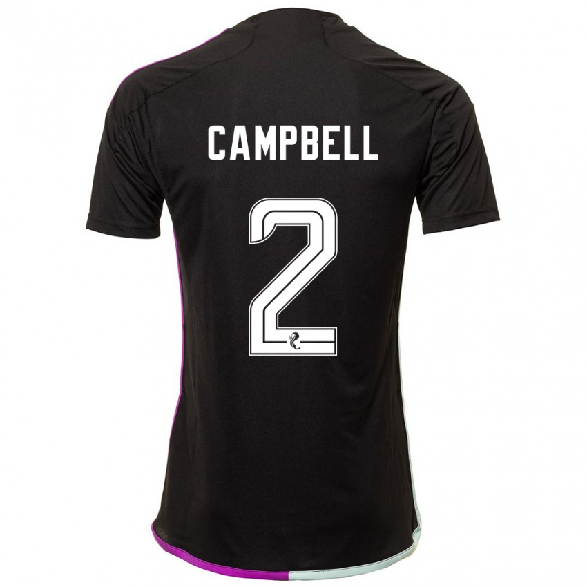 Homem Camisola Loren Campbell #2 Preto Alternativa 2023/24 Camisa Brasil