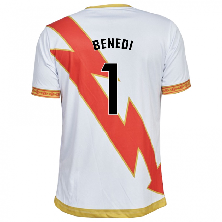 Mulher Camisola Miguel Benedi #1 Branco Principal 2023/24 Camisa Brasil
