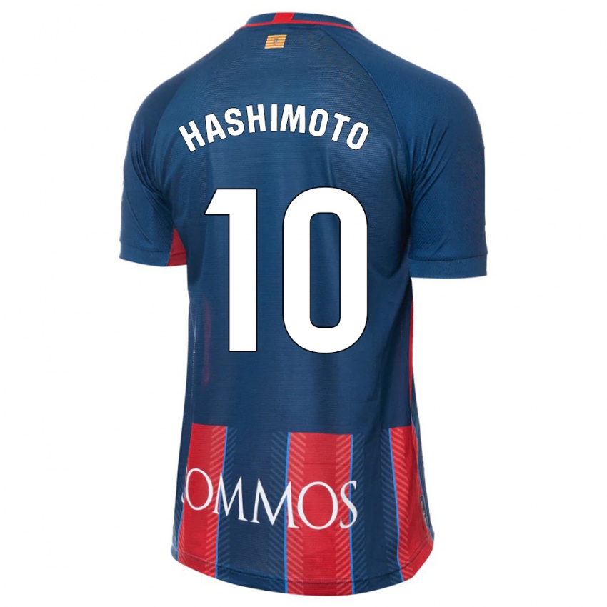 Mulher Camisola Kento Hashimoto #10 Marinha Principal 2023/24 Camisa Brasil