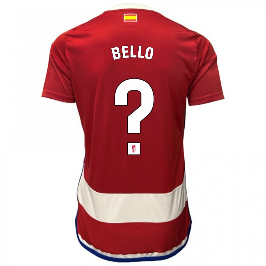 Mulher Camisola Eghosa Augustine Bello #0 Vermelho Principal 2023/24 Camisa Brasil