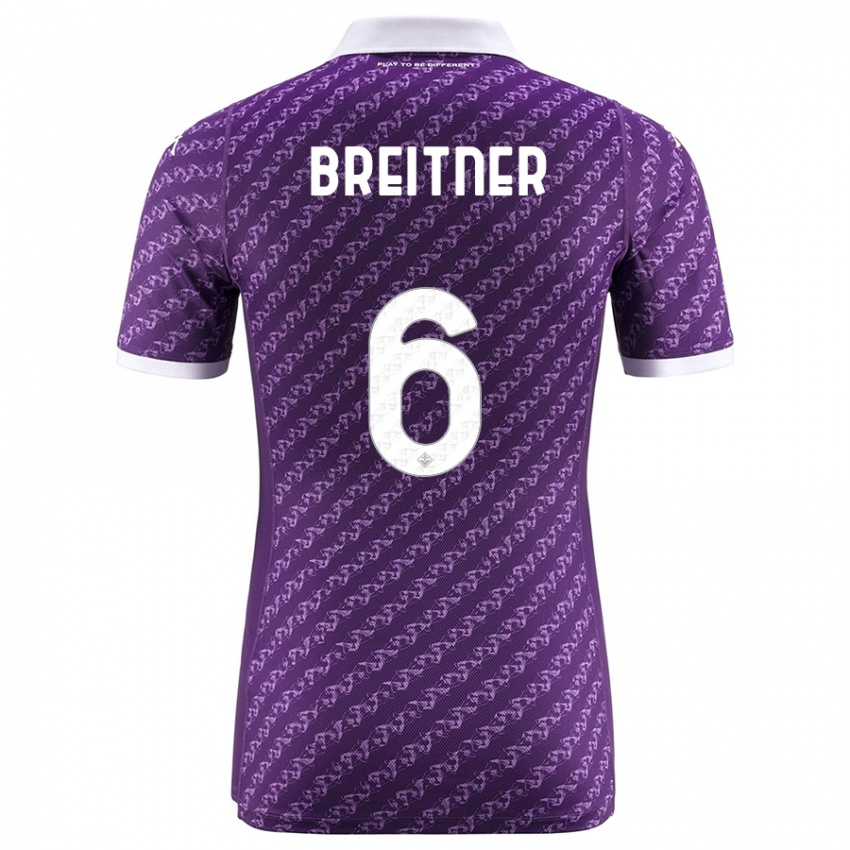 Mulher Camisola Stephanie Breitner #6 Tolet Principal 2023/24 Camisa Brasil