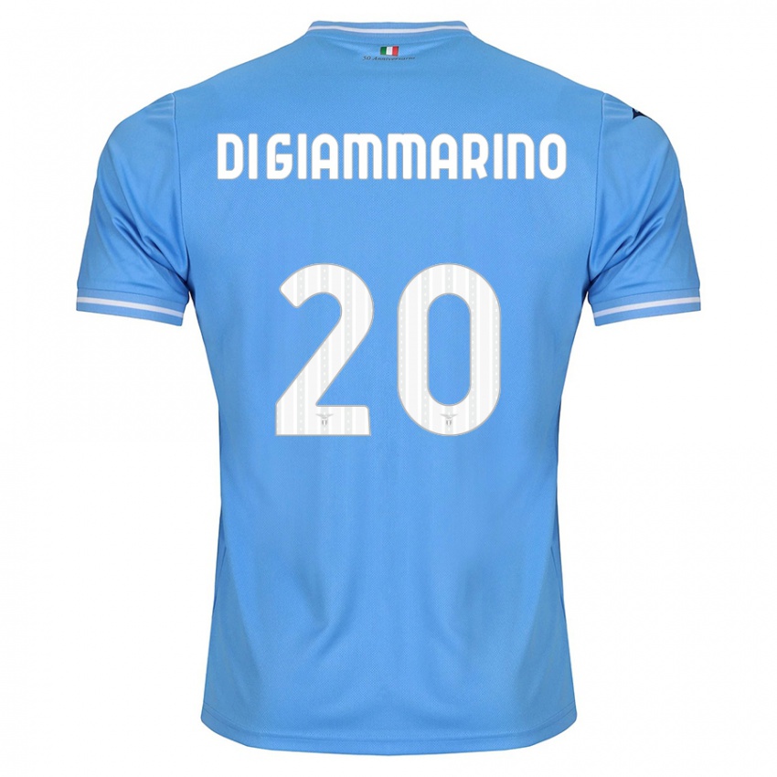 Mulher Camisola Virginia Di Giammarino #20 Azul Principal 2023/24 Camisa Brasil