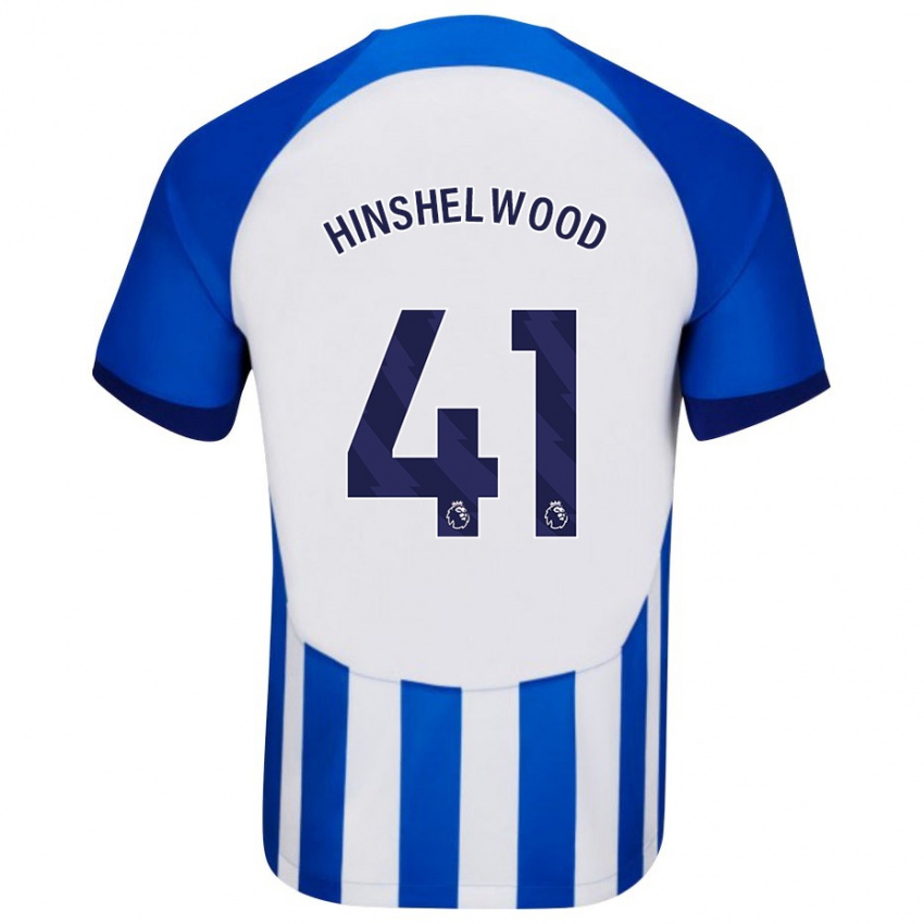 Mulher Camisola Jack Hinshelwood #41 Azul Principal 2023/24 Camisa Brasil
