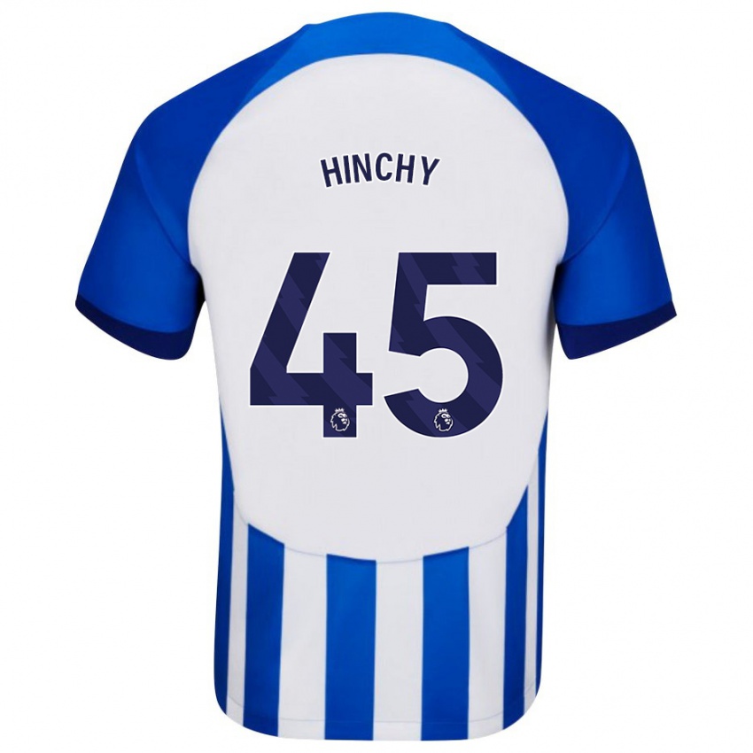 Mulher Camisola Jack Hinchy #45 Azul Principal 2023/24 Camisa Brasil