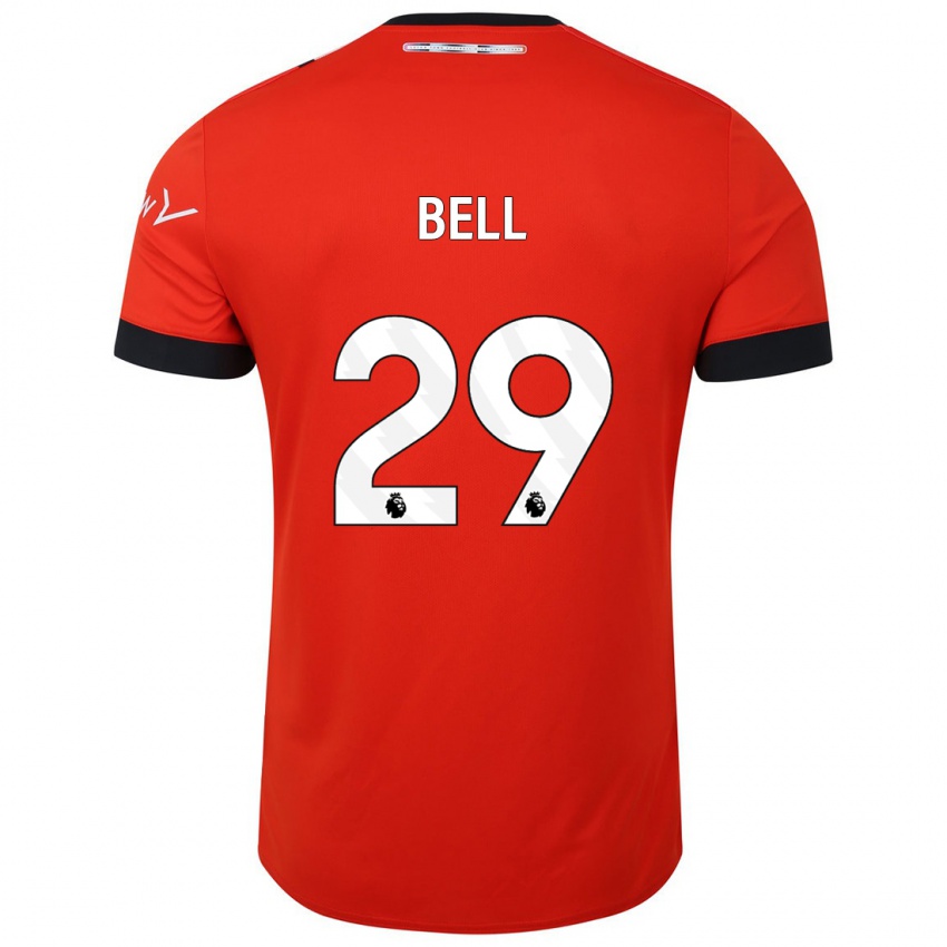 Mulher Camisola Amari'i Bell #29 Vermelho Principal 2023/24 Camisa Brasil