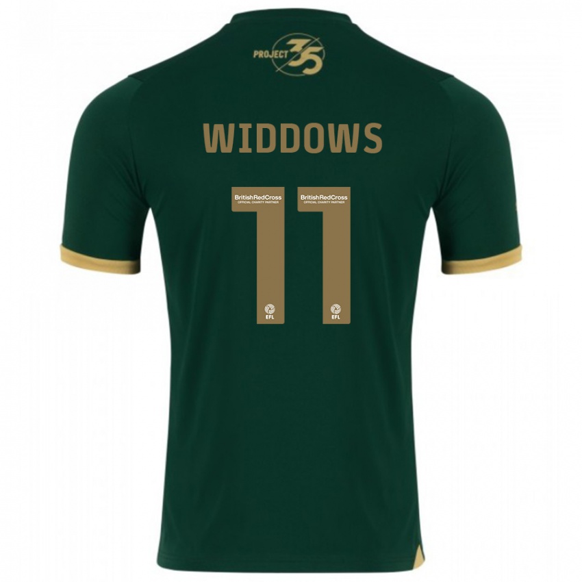 Mulher Camisola Jade Widdows #11 Verde Principal 2023/24 Camisa Brasil