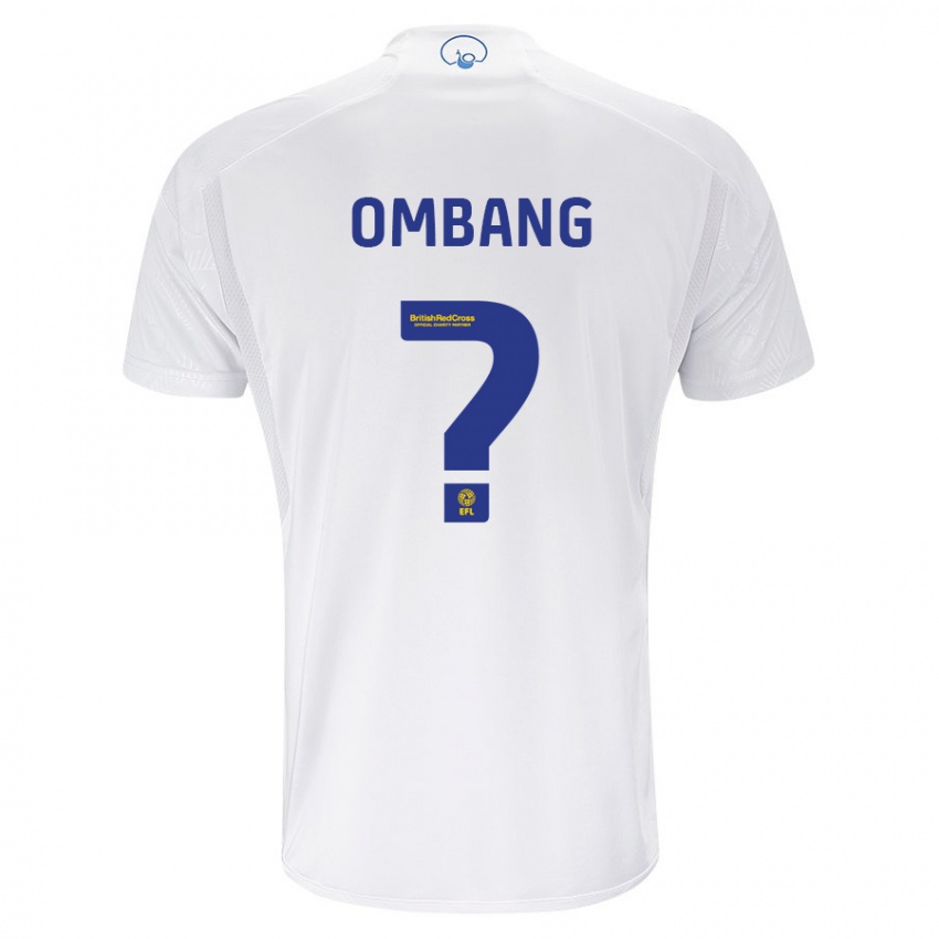 Mulher Camisola Darryl Ombang #0 Branco Principal 2023/24 Camisa Brasil