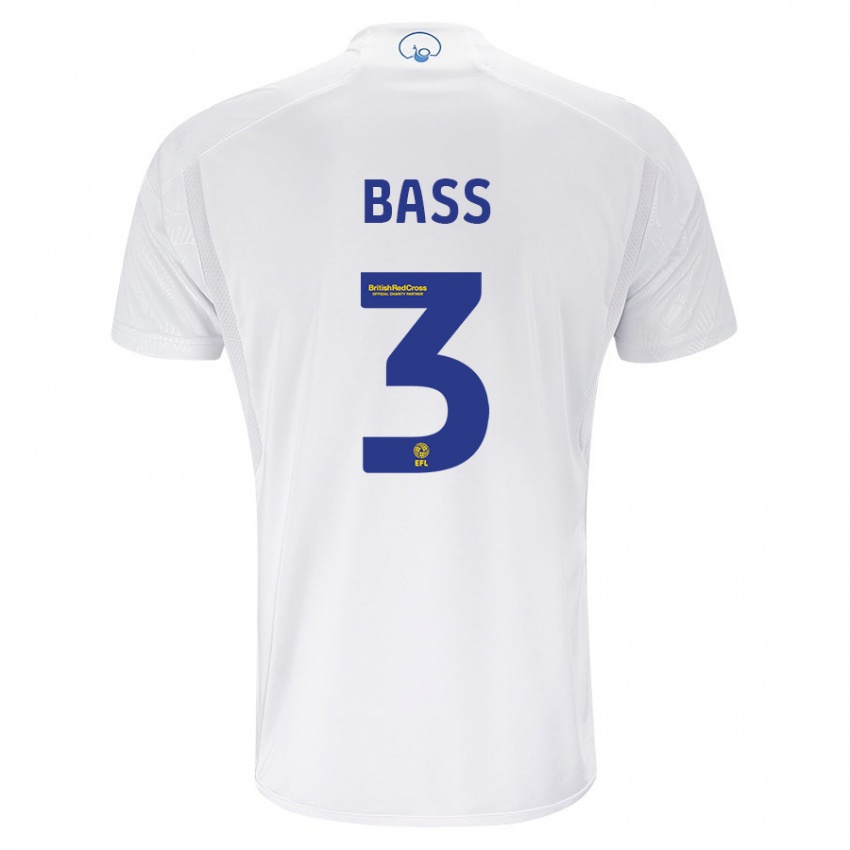 Mulher Camisola Rebekah Bass #3 Branco Principal 2023/24 Camisa Brasil