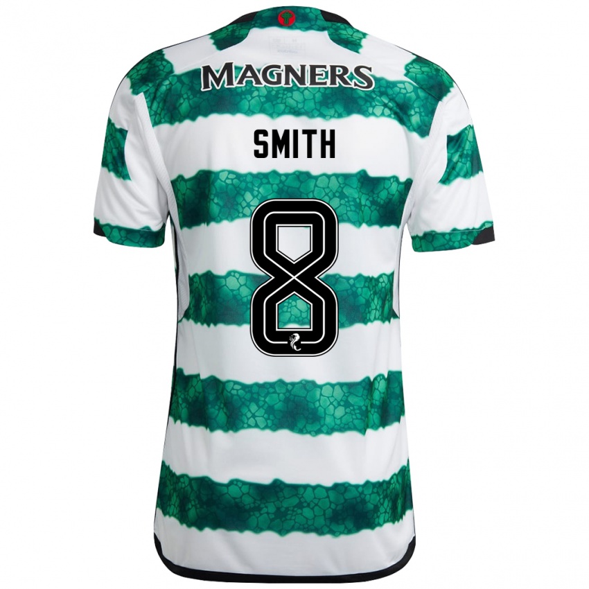 Mulher Camisola Jenny Smith #8 Verde Principal 2023/24 Camisa Brasil