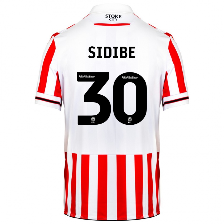 Mulher Camisola Souleymane Sidibe #30 Vermelho Branco Principal 2023/24 Camisa Brasil